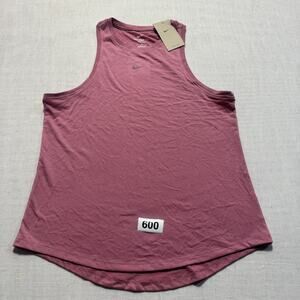 NIKE DRI FIT Women Pink Training Tank Top Sz M Brand New
